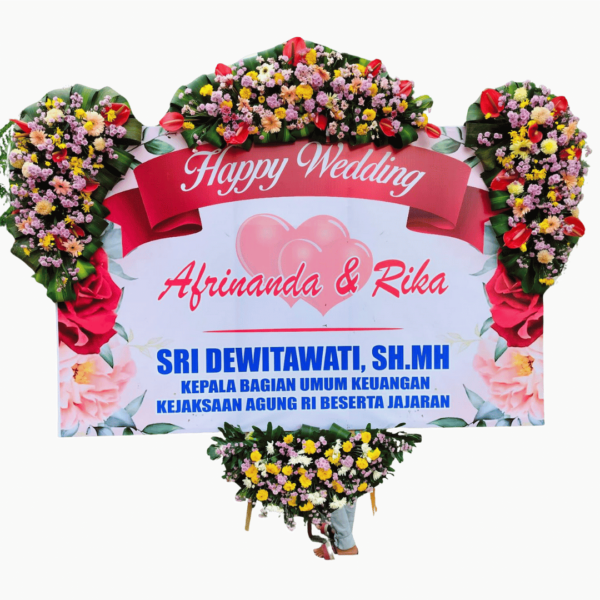 Karangan Bunga Wedding Jateng - Jatim 001