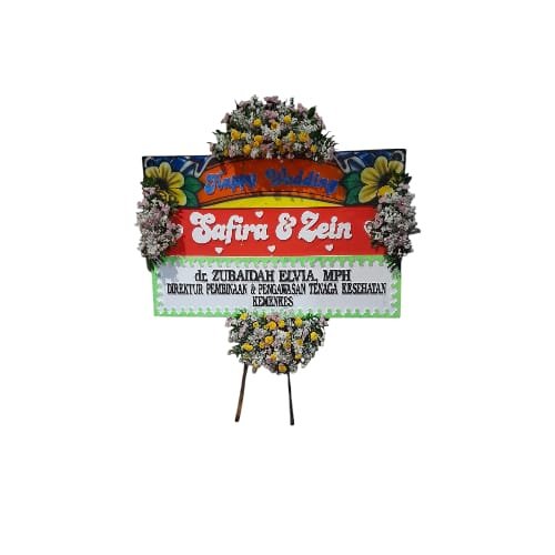 Karangan Bunga Wedding Jogja 12