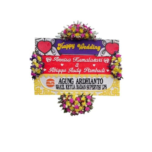 Karangan Bunga Wedding Jogja 6