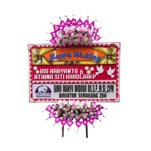 solo wedding 350 Karangan Bunga Selamat Jateng 002